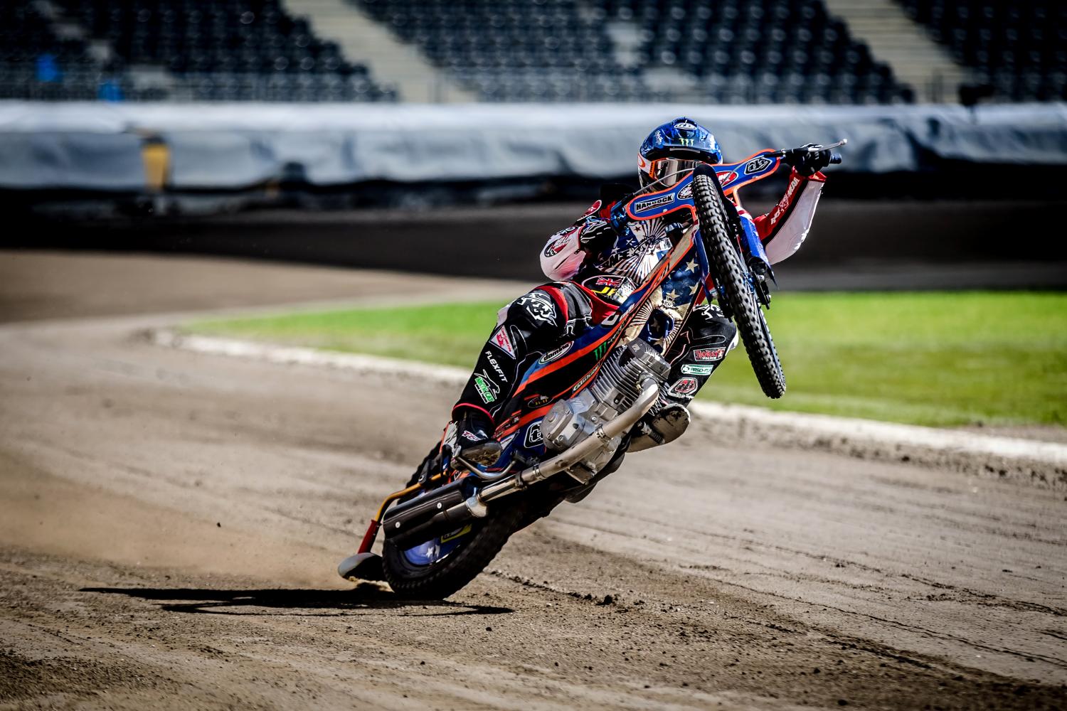 Greg Hancock på speedwaycykel