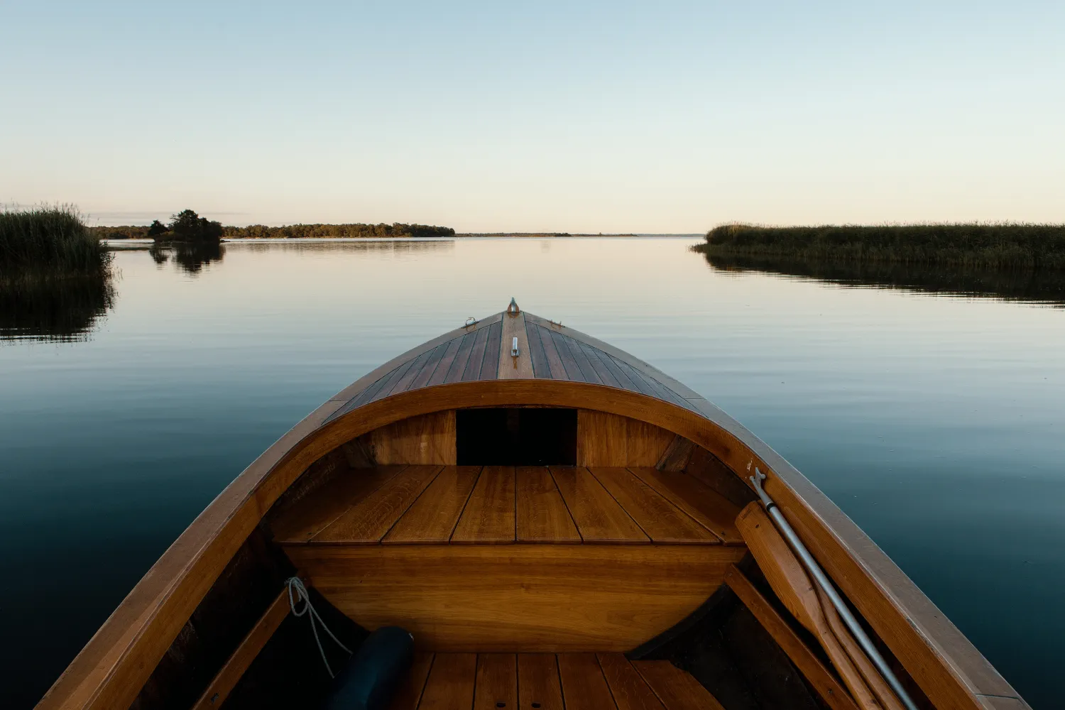 Båt i skärgården